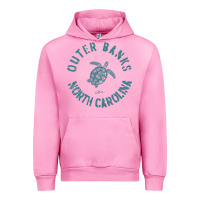 Fuchsia Pink jcombs outer banks, nc, sea turtle hoodie Urban Hoodie - linhVisuals