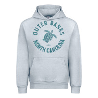 Heather Grey jcombs outer banks, nc, sea turtle hoodie Urban Hoodie - linhVisuals