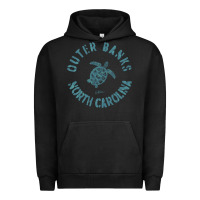 Pigment Black jcombs outer banks, nc, sea turtle hoodie Urban Hoodie - linhVisuals