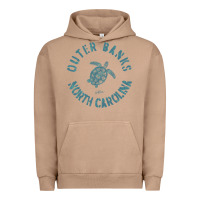 Pigment Burro jcombs outer banks, nc, sea turtle hoodie Urban Hoodie - linhVisuals