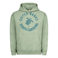 Pigment Oil Green jcombs outer banks, nc, sea turtle hoodie Urban Hoodie - linhVisuals