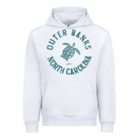 White jcombs outer banks, nc, sea turtle hoodie Urban Hoodie - linhVisuals