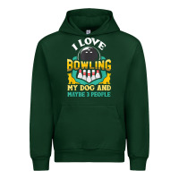 Forest Green bowling shirt funny dog lover quote bowler gift t shirt Urban Hoodie - linhVisuals
