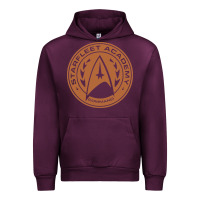 Mauve Wine star fleet academy dropout stars trekie trek geek Urban Hoodie - linhVisuals