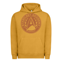 Pigment Peanut Butter star fleet academy dropout stars trekie trek geek Urban Hoodie - linhVisuals