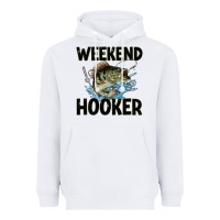 White weekend hooker Heavyweight Hoodie - JahusDesignShop
