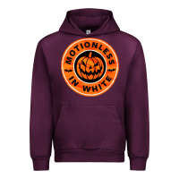 Mauve Wine motionless in white hellowen Urban Hoodie - linhVisuals