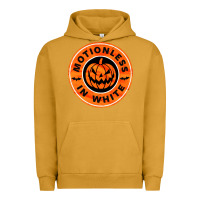 Pigment Peanut Butter motionless in white hellowen Urban Hoodie - linhVisuals