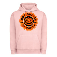 Pigment Salmon motionless in white hellowen Urban Hoodie - linhVisuals
