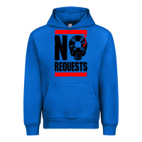 Cobalt no requests dj turntable vinyl record Urban Hoodie - linhVisuals