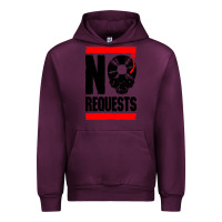 Mauve Wine no requests dj turntable vinyl record Urban Hoodie - linhVisuals