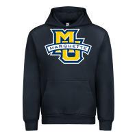 Navy marquette Urban Hoodie - linhVisuals