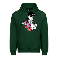 Forest Green josuke very bizarre Urban Hoodie - linhVisuals