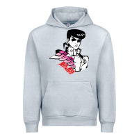 Heather Grey josuke very bizarre Urban Hoodie - linhVisuals