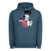 Pigment Midnight Navy josuke very bizarre Urban Hoodie - linhVisuals