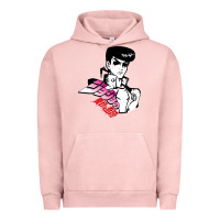 Pigment Salmon josuke very bizarre Urban Hoodie - linhVisuals