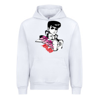 White josuke very bizarre Urban Hoodie - linhVisuals