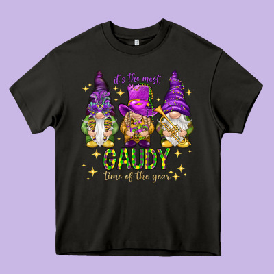 It's The Most Gaudy Time Of The Year Heavy Core Tee Designed By Howdyjamesfarm