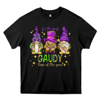 Black It's the most gaudy time of the year Heavy Core Tee - HowdyJamesFarm