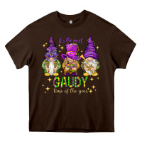 Chocolate Brown It's the most gaudy time of the year Heavy Core Tee - HowdyJamesFarm
