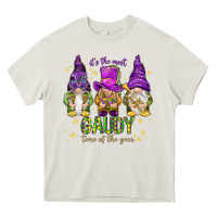 Cream It's the most gaudy time of the year Heavy Core Tee - HowdyJamesFarm