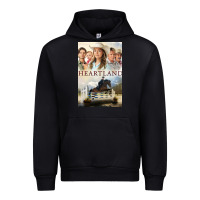 Black heartland for men and women Urban Hoodie - linhVisuals