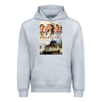 Heather Grey heartland for men and women Urban Hoodie - linhVisuals