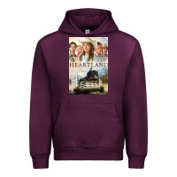 Mauve Wine heartland for men and women Urban Hoodie - linhVisuals
