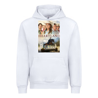 White heartland for men and women Urban Hoodie - linhVisuals