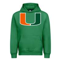 Emerald miami hurric Urban Hoodie - linhVisuals