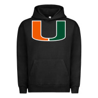 Pigment Black miami hurric Urban Hoodie - linhVisuals