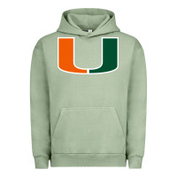 Pigment Oil Green miami hurric Urban Hoodie - linhVisuals