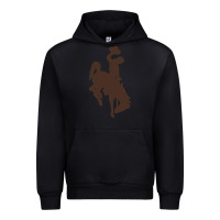 Black wyoming athletics Urban Hoodie - linhVisuals