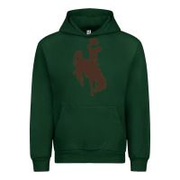 Forest Green wyoming athletics Urban Hoodie - linhVisuals