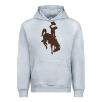 Heather Grey wyoming athletics Urban Hoodie - linhVisuals