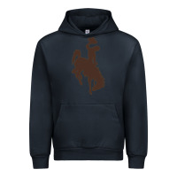 Navy wyoming athletics Urban Hoodie - linhVisuals