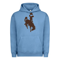 Pigment Pebble Blue wyoming athletics Urban Hoodie - linhVisuals