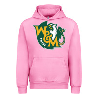 Fuchsia Pink william and mary Urban Hoodie - linhVisuals