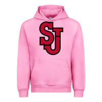 Fuchsia Pink st. john's red Urban Hoodie - linhVisuals
