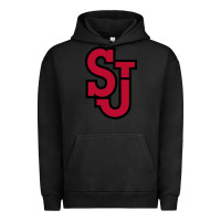 Pigment Black st. john's red Urban Hoodie - linhVisuals