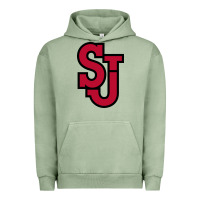 Pigment Oil Green st. john's red Urban Hoodie - linhVisuals
