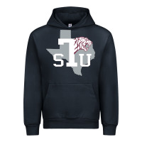 Navy texas southern Urban Hoodie - linhVisuals