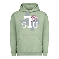 Pigment Oil Green texas southern Urban Hoodie - linhVisuals