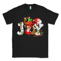 Black christmas joy girl gnome Classic Tee - CowGirlArtShop