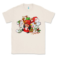 Natural christmas joy girl gnome Classic Tee - CowGirlArtShop