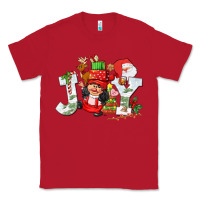 Red christmas joy girl gnome Classic Tee - CowGirlArtShop