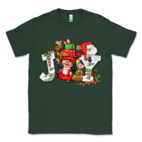 Sports Green christmas joy girl gnome Classic Tee - CowGirlArtShop