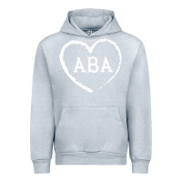 Heather Grey aba therapy gift for behavior analyst  womens aba premium t shirt Urban Hoodie - linhVisuals