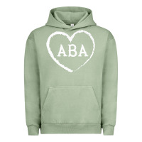 Pigment Oil Green aba therapy gift for behavior analyst  womens aba premium t shirt Urban Hoodie - linhVisuals