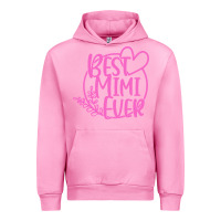 Fuchsia Pink best mimi ever Urban Hoodie - linhVisuals
